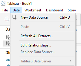 Blending the Data in Tableau