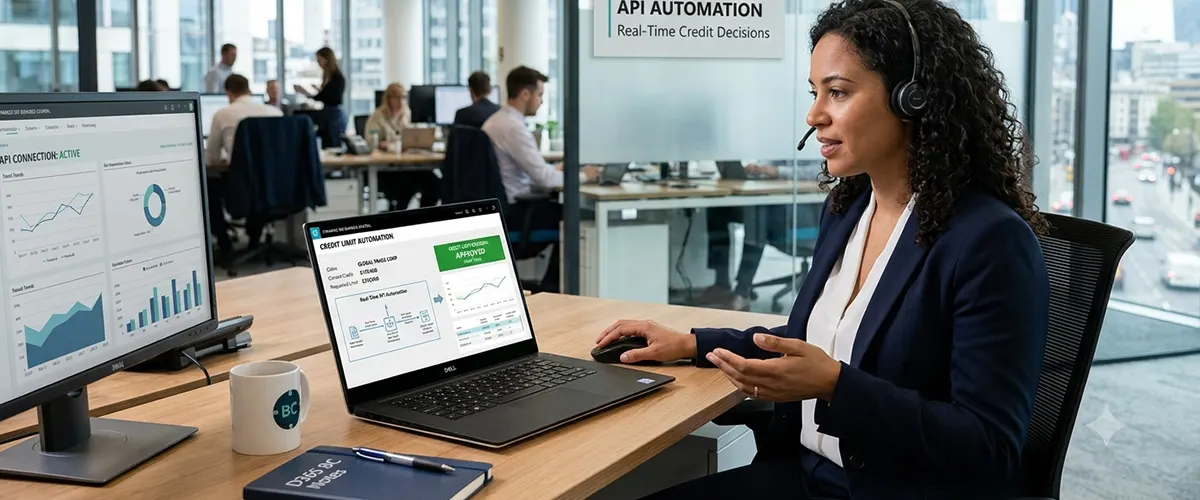 Dynamics 365 Business Central API automation for real-time credit decisions