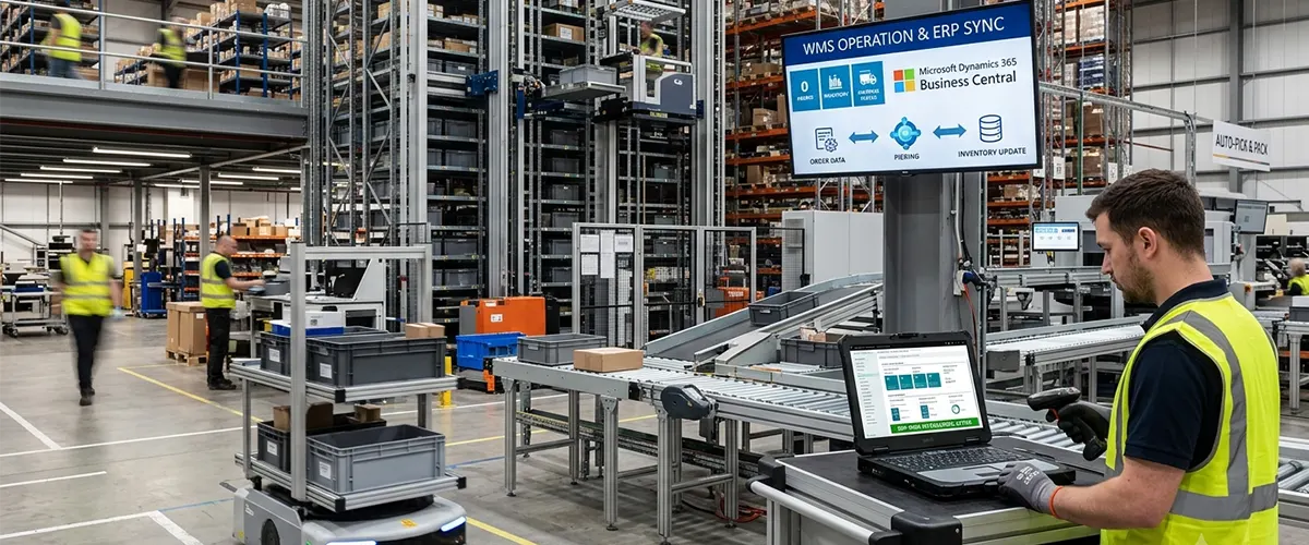 Microsoft Dynamics 365 Business Central warehouse automation system Case study