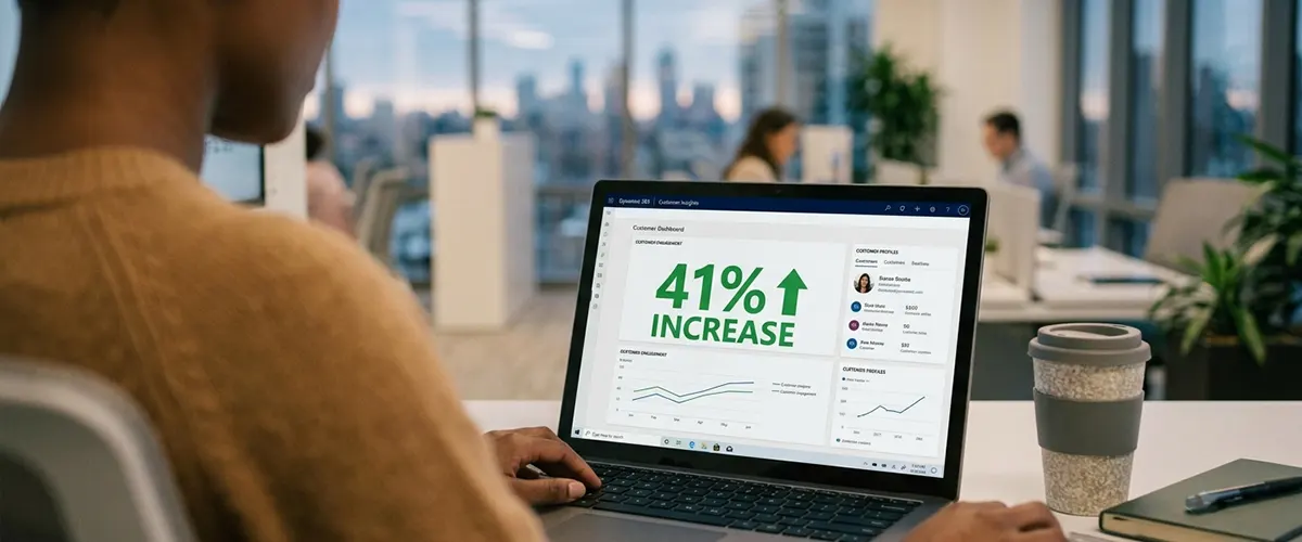 Dynamics 365 Customer Insights increasing customer engagement by 41%