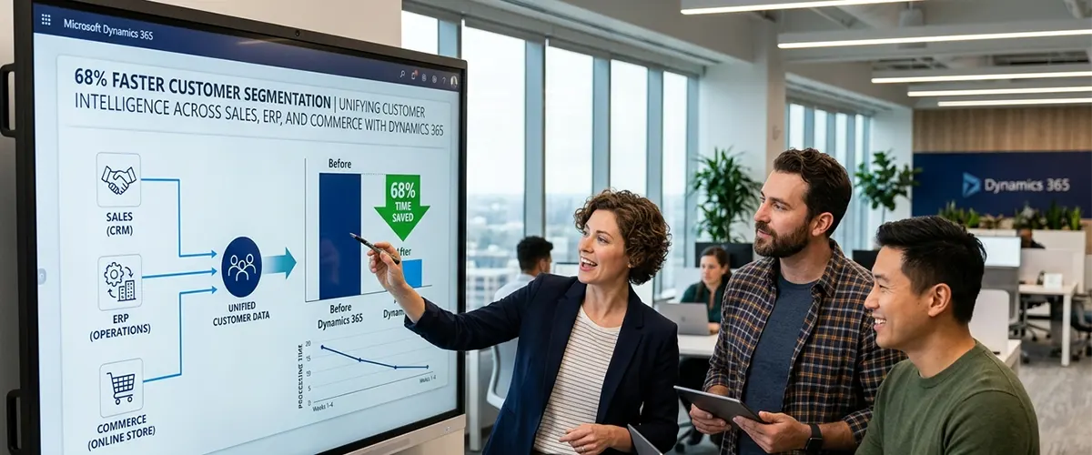 Dynamics 365 Customer Insights improving customer segmentation by 68%