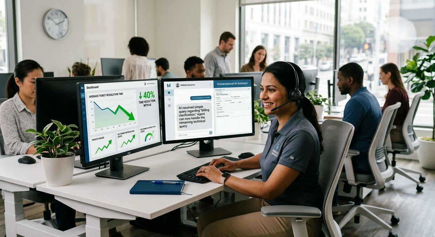  Conversational AI solution helping a healthcare technology
