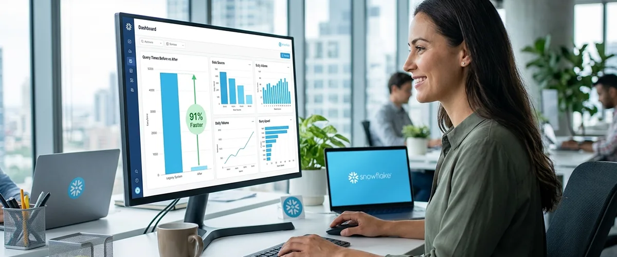 Snowflake Data Warehouse Implementation Case Study Snowflake data warehouse implementation integrating 7 source systems for global retail analytics