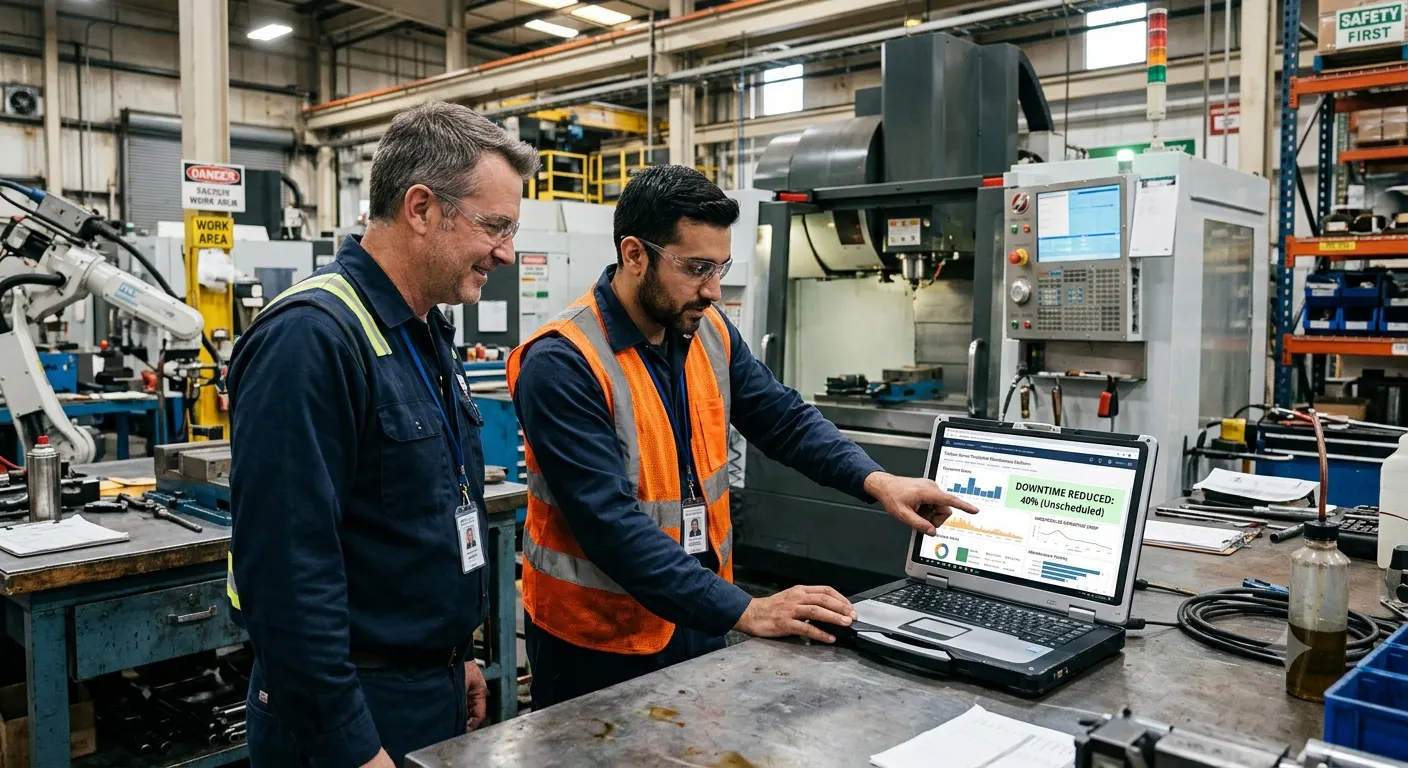 Tableau predictive maintenance dashboard with IoT analytics