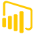 Power BI Microsoft Power BI business intelligence and analytics platform logo