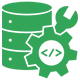 Integration architecture design icon