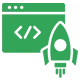 Deployment and hypercare icon