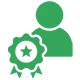 Microsoft Partner icon representing certified Dynamics 365 consultants and support experts