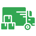 Generative AI in Logistics Icon Representing generative AI in logistics