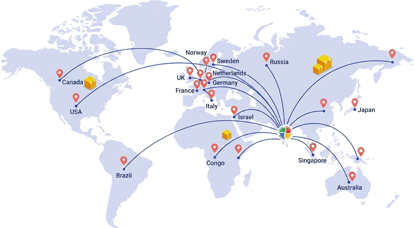 ServiceNow consulting coverage across global regions