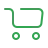 Shopping cart icon representing Snowflake consulting solutions for retail and consumer packaged goods industry