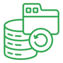 Disaster recovery icon