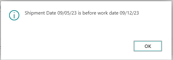 How to hide messages in Sales Documents while validating Shipment Date 8 step8