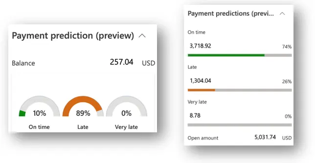 Customer late payment prediction with AI tools in Business Central
