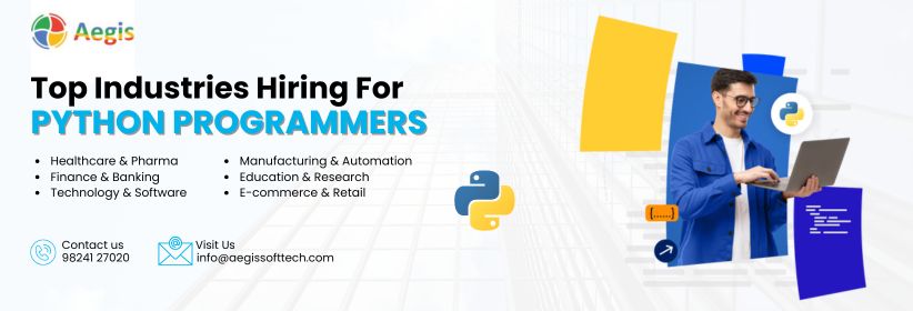 Top Industries Hiring For Python Programmers Top Industries Hiring For Python Programmers