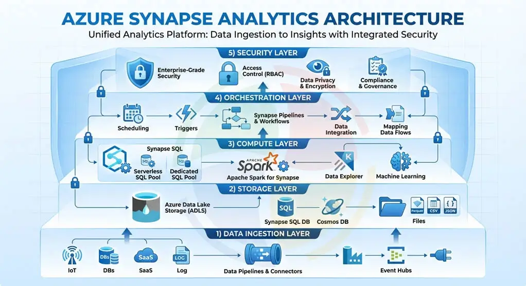 Azure Synapse Analytics architecture