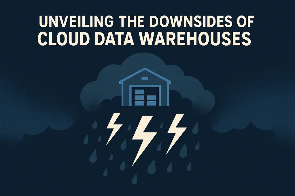 Downsides of Cloud Data Warehouses
