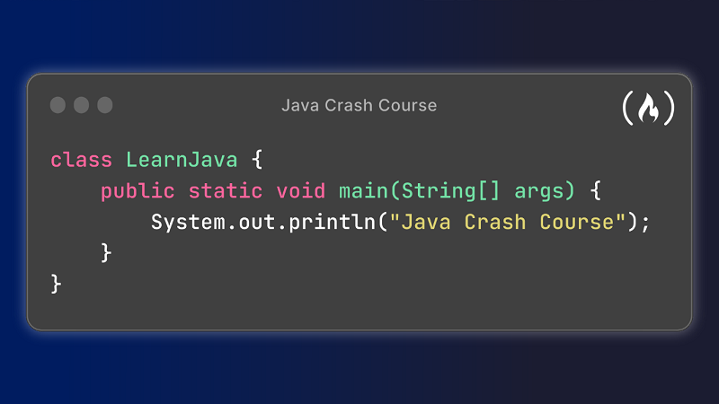 Java provides a Rich Toolset