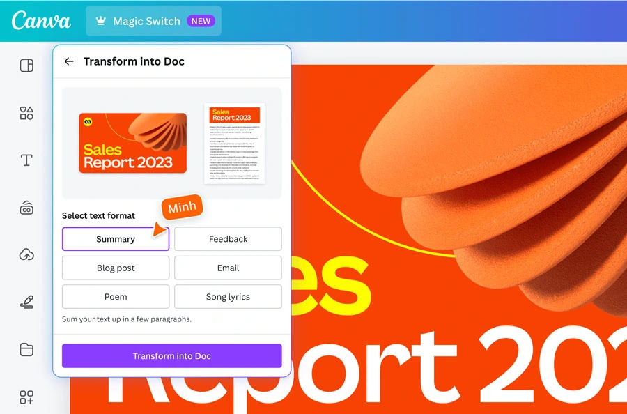 Canva AI features for graphic design and ad creatives

