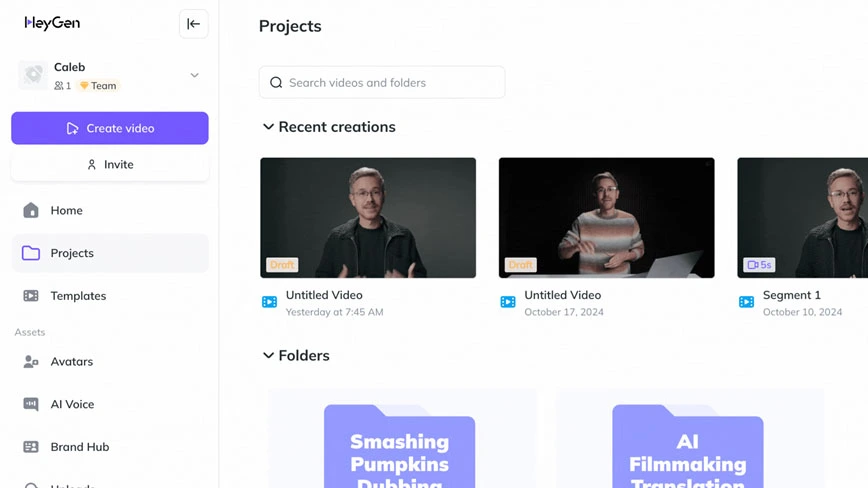 HeyGen life-like avatars for video marketing