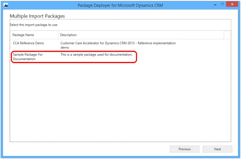 Package Deployer in the developer toolkit Package Deployer in the developer toolkit