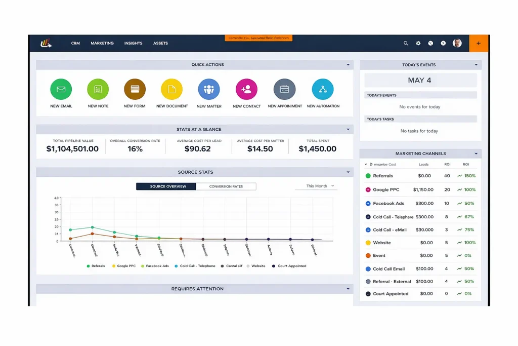 LawMatics CRM for legal use