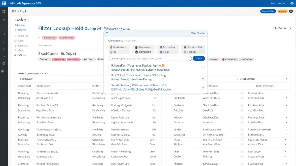filter lookup field in Dynamics 365