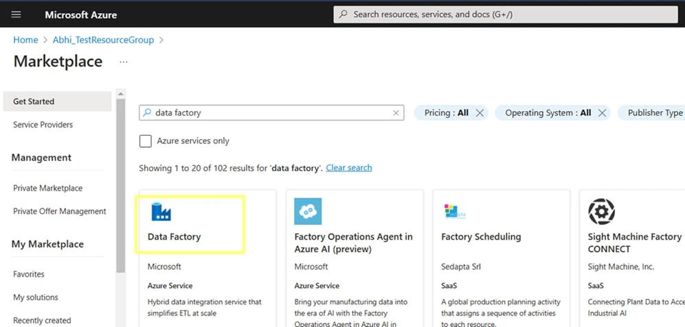 Azure Data Factory Studio for data migration in Dynamics 365 Azure Data Factory Studio for data migration in Dynamics 365