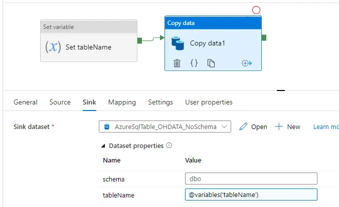 Datasets in ADF Datasets in ADF