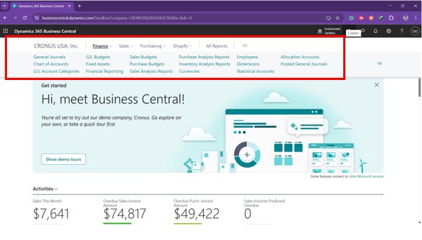 Business Central for SMBs: The Future Beyond Traditional ERP Systems 1 Financial Management