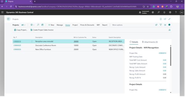 Business Central for SMBs: The Future Beyond Traditional ERP Systems 4 Project Management