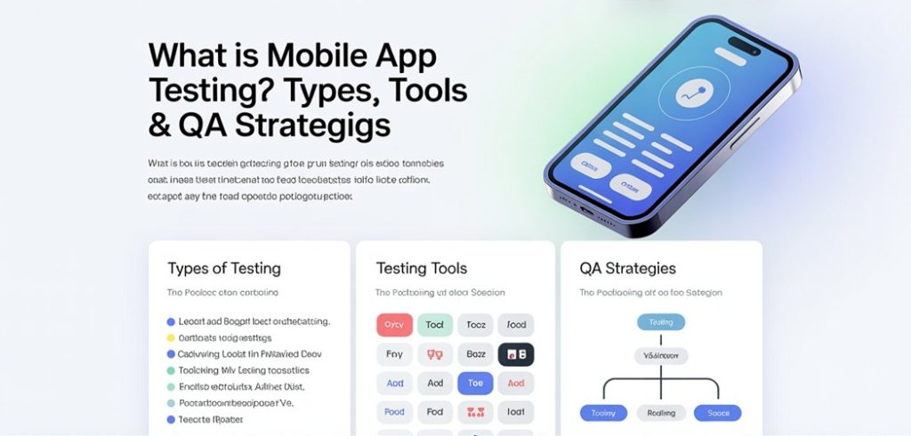 What is Mobile App Testing Types, Tools & QA Strategies
