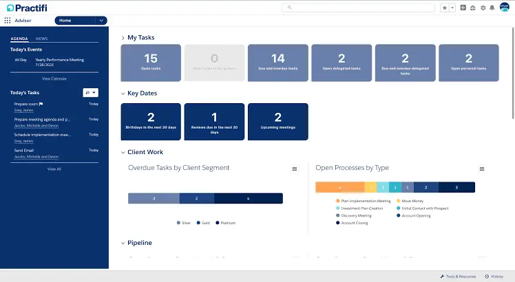 Practifi: CRM solutions for financial advisors Practifi: CRM solutions for financial advisors