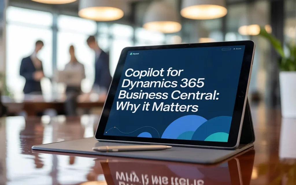 Copilot for Dynamics 365 Business Central Why It Matters