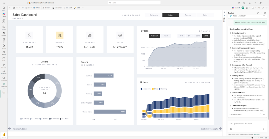 Use Copilot Dynamics 365 to analyze your Power BI reports Use Copilot Dynamics 365 to analyze your Power BI reports