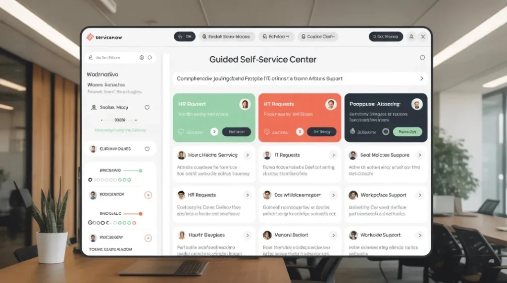 ServiceNow Guided Self-Service Center for High-Accuracy Employee Journeys