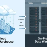 Cloud vs on-premise data warehouse