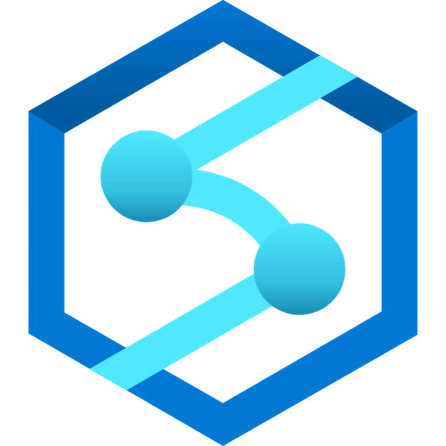 Logo of Microsoft Azure Synapse Analytics.