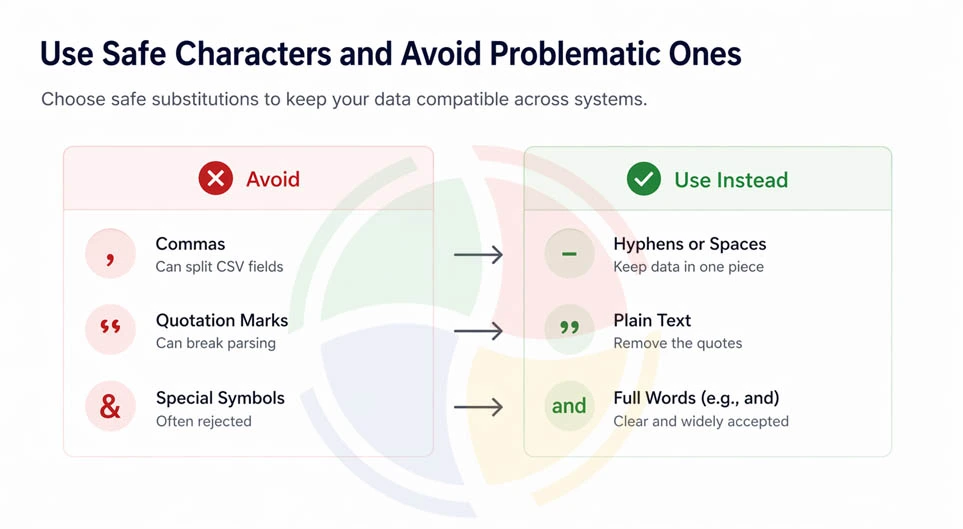 What to avoid and use in Business Central