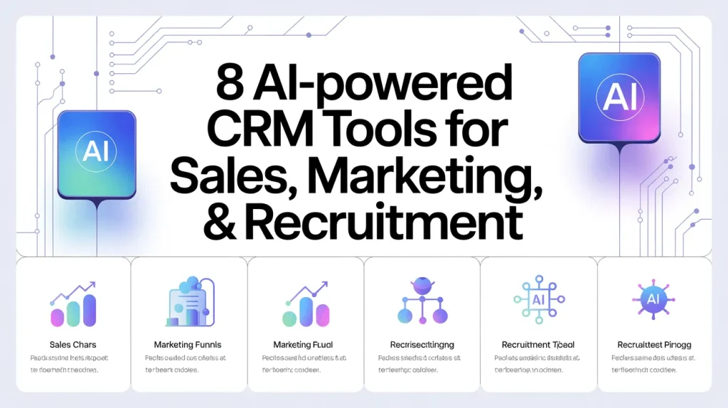 8 AI-Powered CRM Tools for Sales