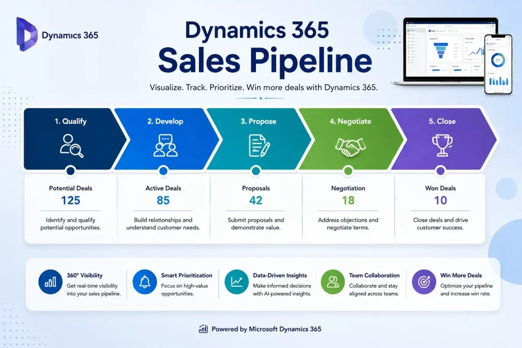 Dynamics 365 sales pipeline