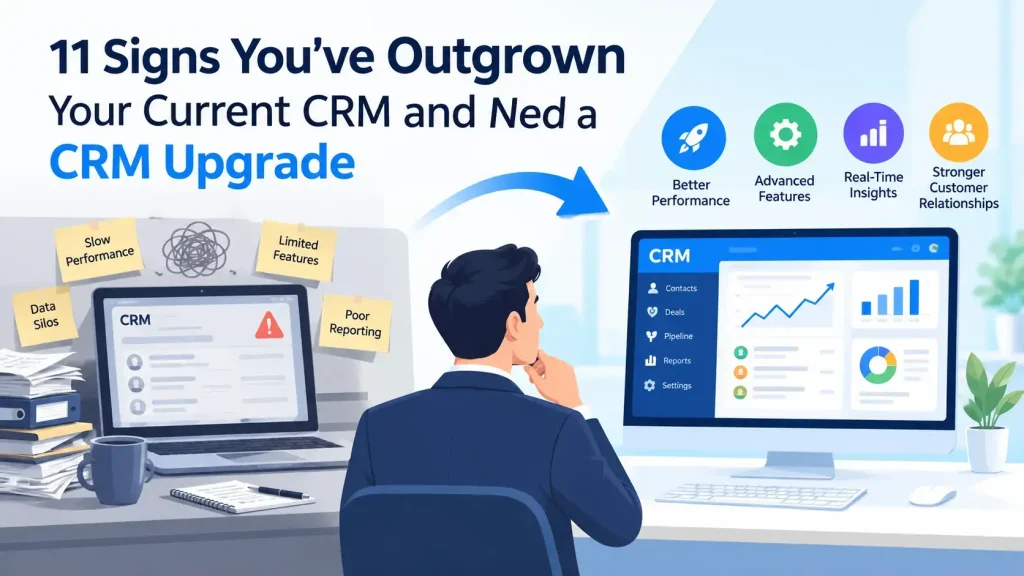 11 Signs You’ve Outgrown Your Current CRM and Need a CRM Upgrade