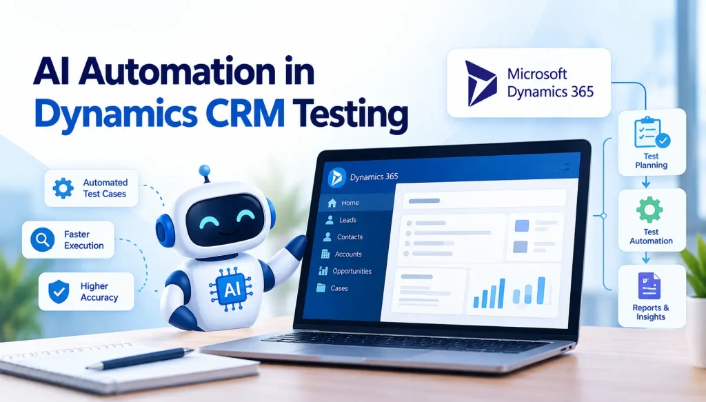 AI Automation in Dynamics CRM Testing