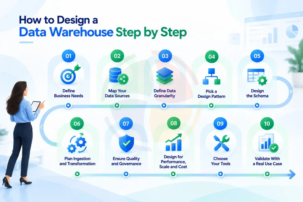 How to Design a Data Warehouse Step by Step