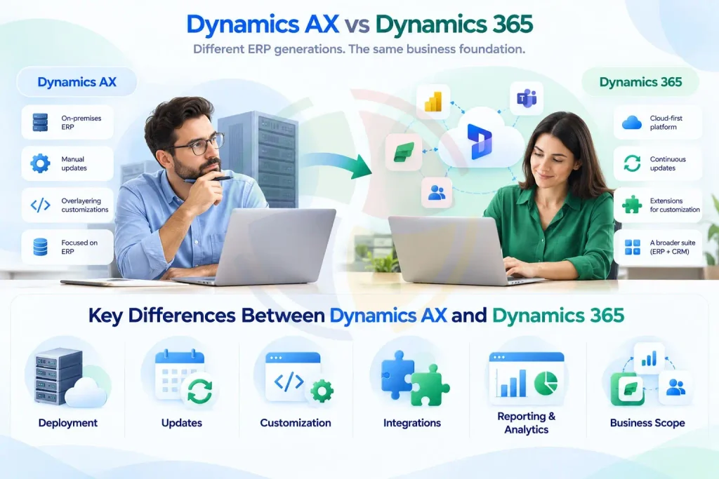 Key Differences Between Dynamics AX and Dynamics 365 Key Differences Between Dynamics AX and Dynamics 365